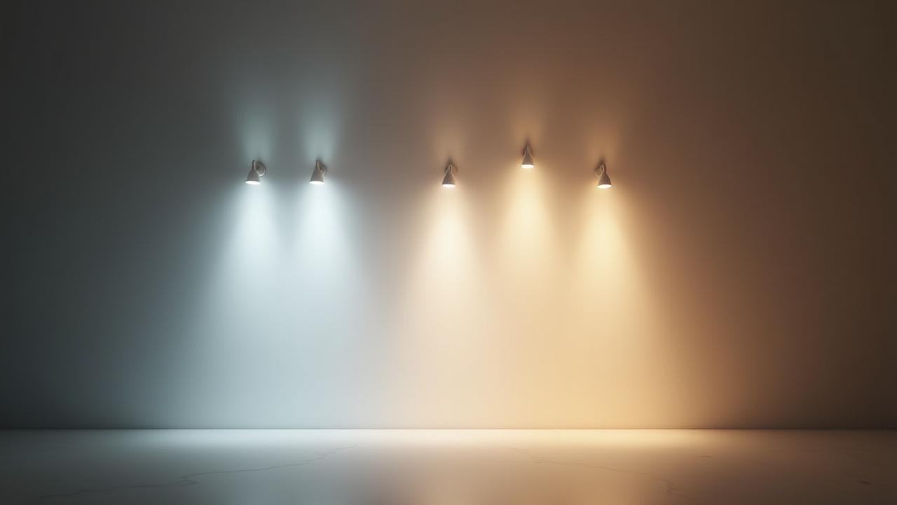 美しく点灯し、洗練されたデザインの完成した照明器具のプロトタイプ