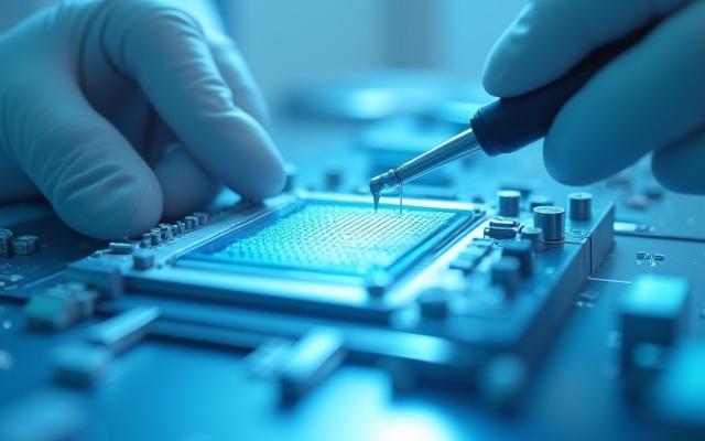 精密な光学部品の製造現場