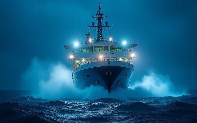 過酷な環境下で輝く船舶用照明